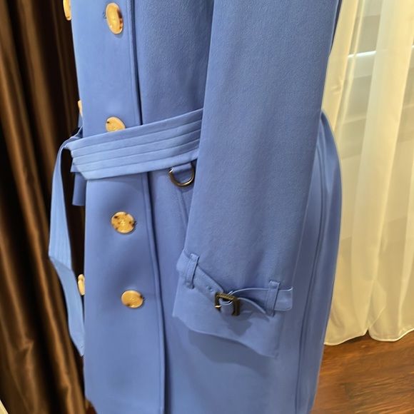 New! Burberry Sky Blue Trench Coat 🧥 - Picture 15 of 16